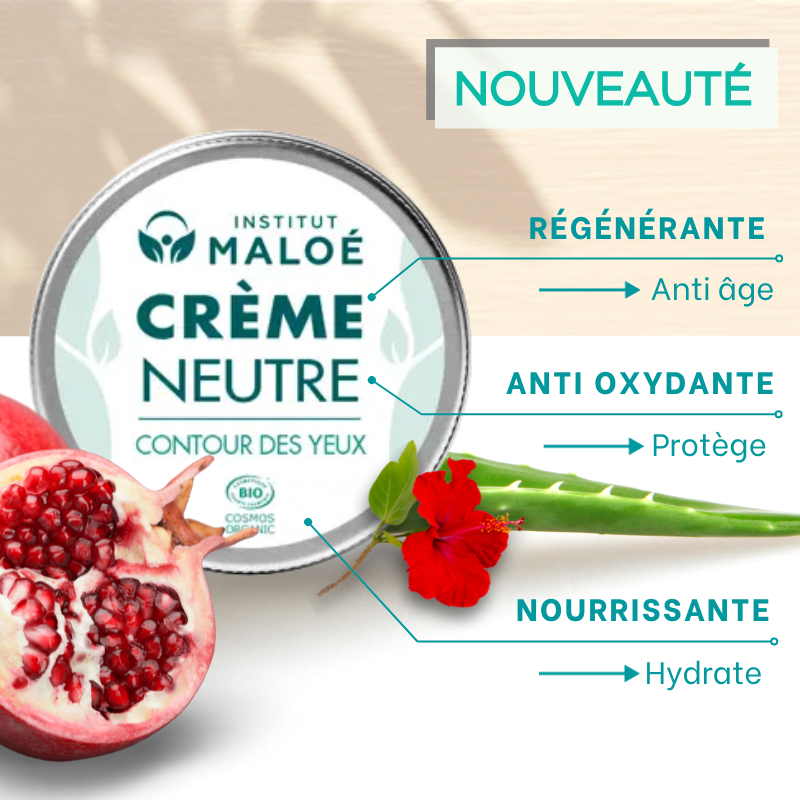 BIO Neutrale Augenkonturcreme 15 ml - Institut Maloé