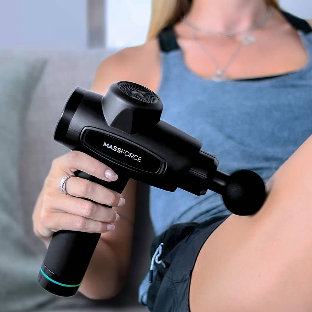 Heated Head Massage Gun - Massforce Massgun Heat