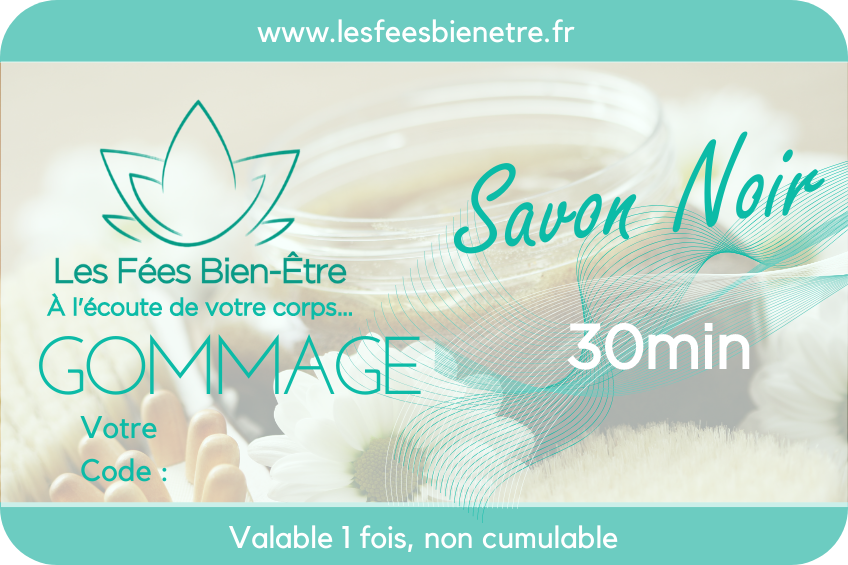 Gommage du Corps au Savon Noir